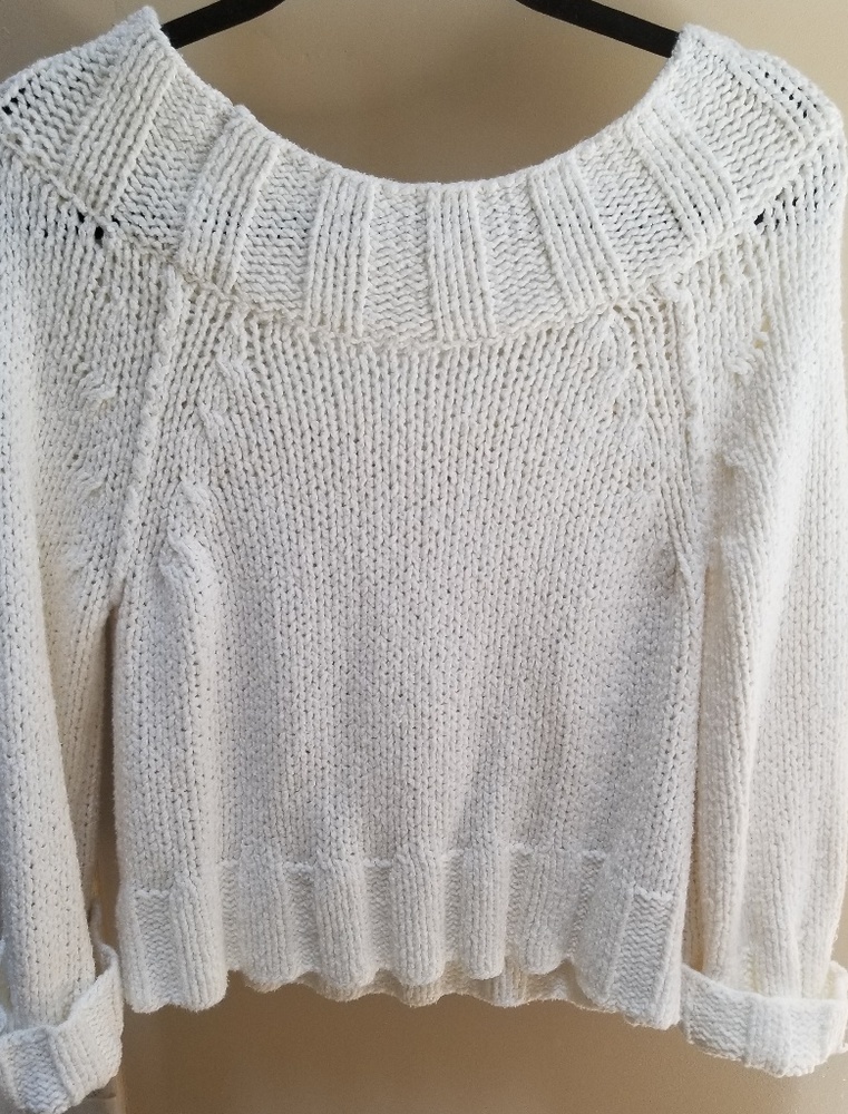 Loose knit sweater